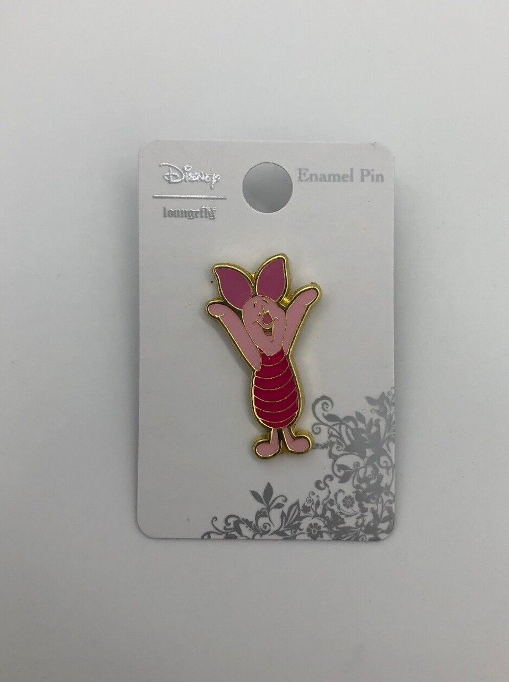 Disney Loungefly Winnie The Pooh Happy Piglet Enamel Trading Pin